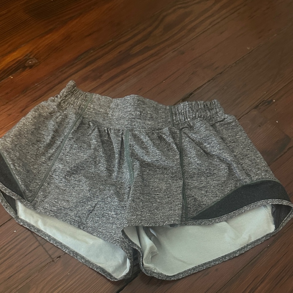 Lululemon Athletica Charcoal Athletic Shorts